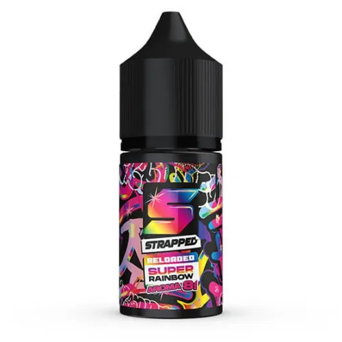Strapped Reloaded Super Rainbow Flavour Shot 8/30ml