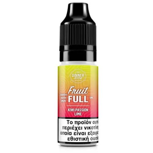 Dinner Lady Fruit Full Bar Salts Kiwi Passion Lime 10ml 10mg