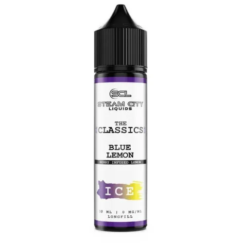 Steam City The Classics Blue Lemon Ice Flavour Shot 10/60ml