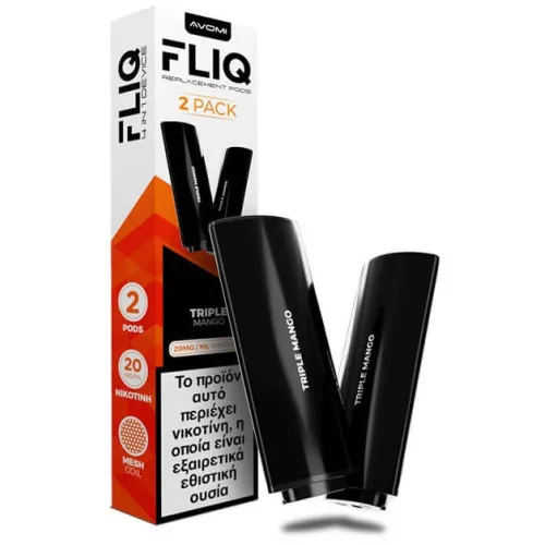 AVOMI FLIQ Triple Mango Prefilled Pod 2ml 20mg (PACK OF 2)