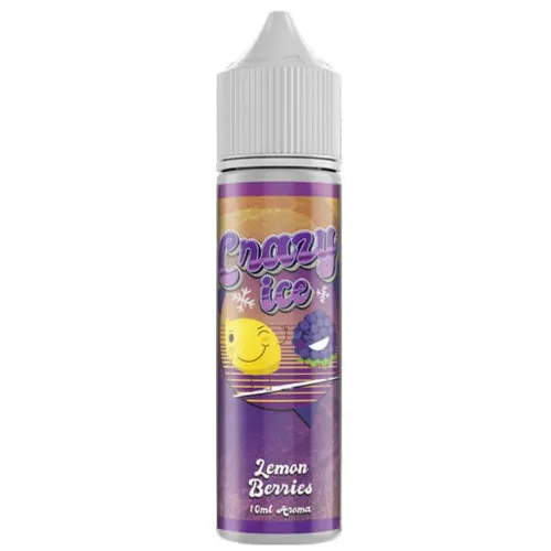 Steam City Crazy Ice Lemon Berries Flavour Shot 10/60ml