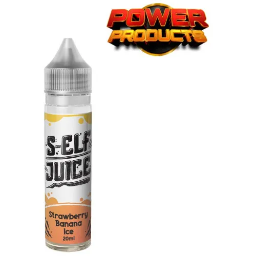 S-Elf Juice Strawberry & Banana Ice Flavour Shot 20/60ml