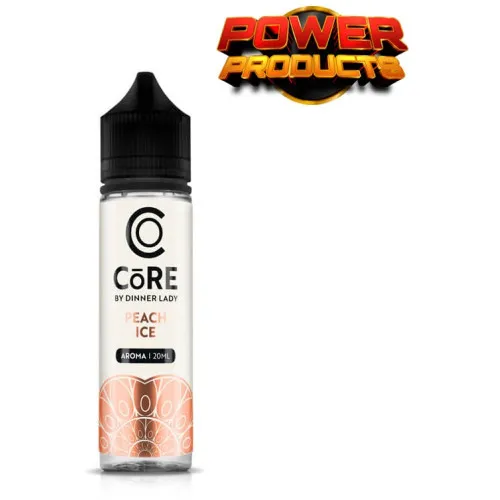 Dinner Lady Core Peach Ice Flavour Shot 20/60ml